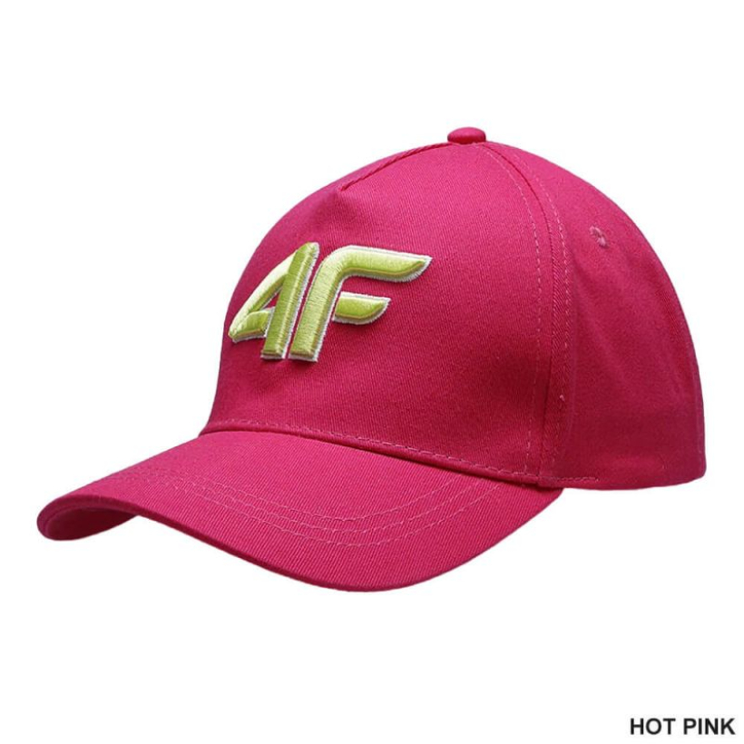 Кепка 4F F104 Snapback hot pink детская (арт. ACABF104-55S) - 