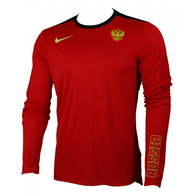 Кофта Nike Russia Tailwind LS Tee (арт. 503870_) - красный-611