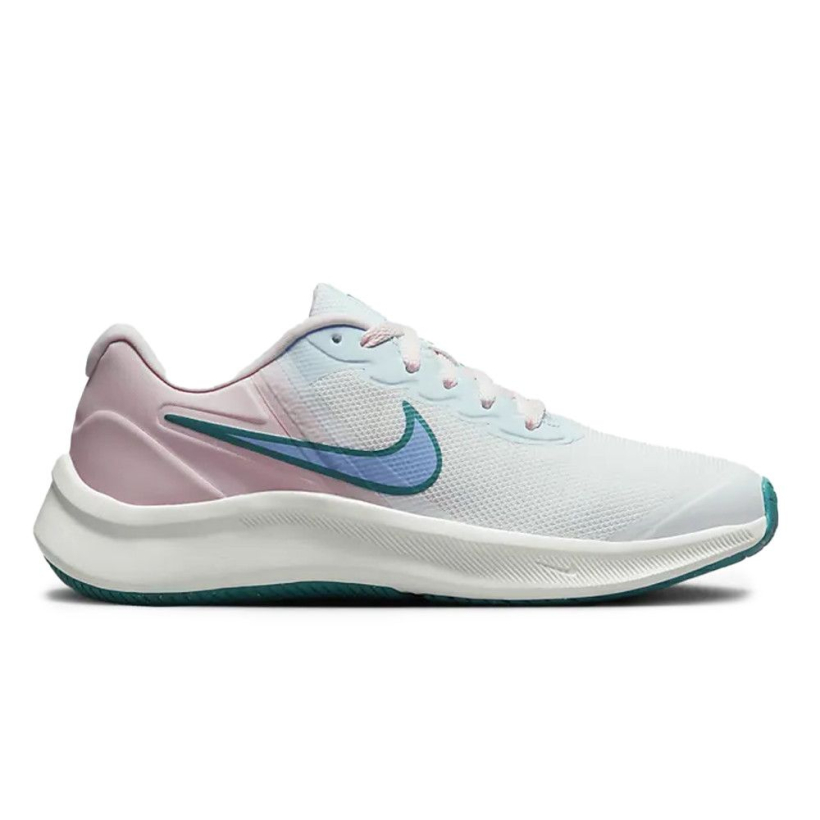 Кроссовки Nike Star Runner 3 GS White/Pearl Pink детские (арт. DA2776-102) - 