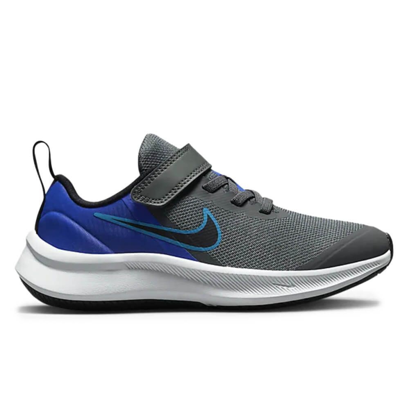 Кроссовки Nike Star Runner 3 PSV Iron Grey/Blue Lightning детские (арт. DA2777-012) - 