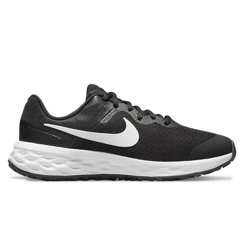 Кроссовки Nike Revolution 6 (GS) Black/Dark Smoke Grey/White детские (арт. DD1096-003) - 