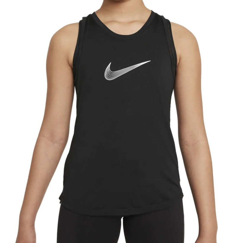 Майка Nike Dri-FIT One Training Black для девочки (арт. DH5215-010) - 