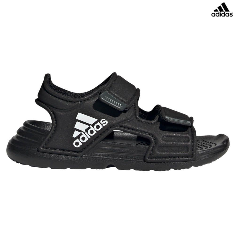Кроссовки Adidas Altaswim Sandals I Black/White детские (арт. GV7796) - 