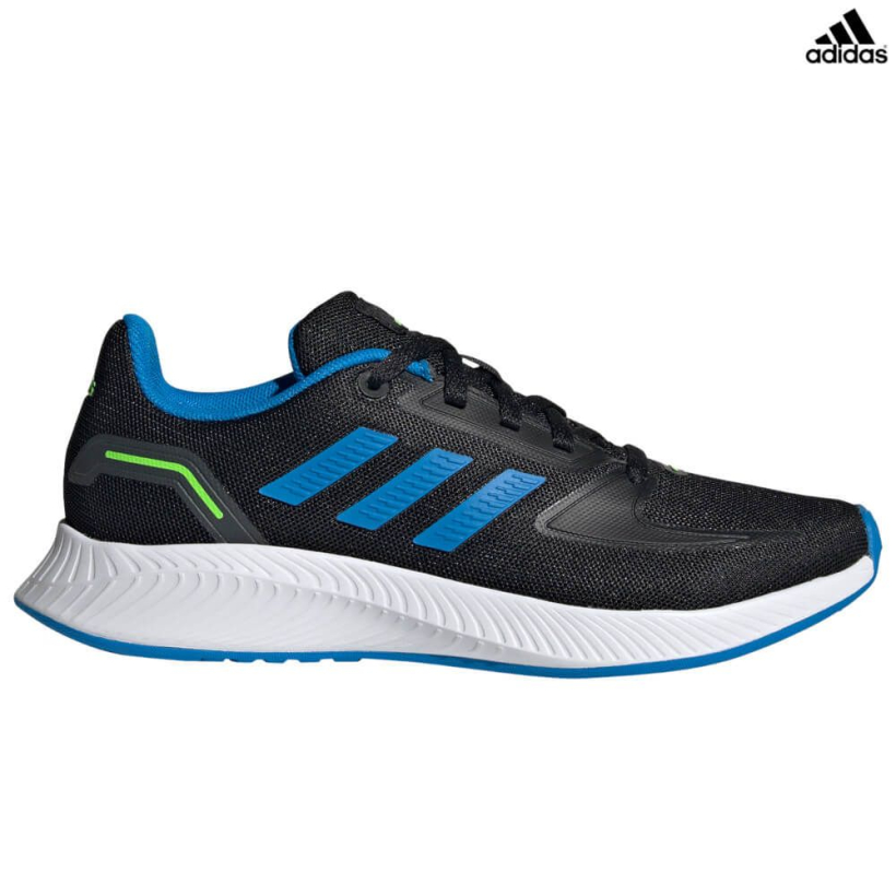 Кроссовки Adidas Runfalcon 2.0 K Black/Blue/White детские (арт. GX3533) - 