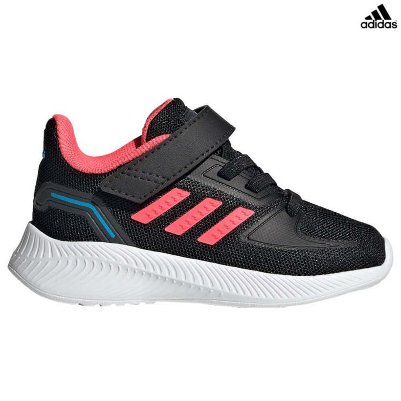 Кроссовки Adidas Runfalcon 2.0 Black/Red детские (арт. GX5942) - 