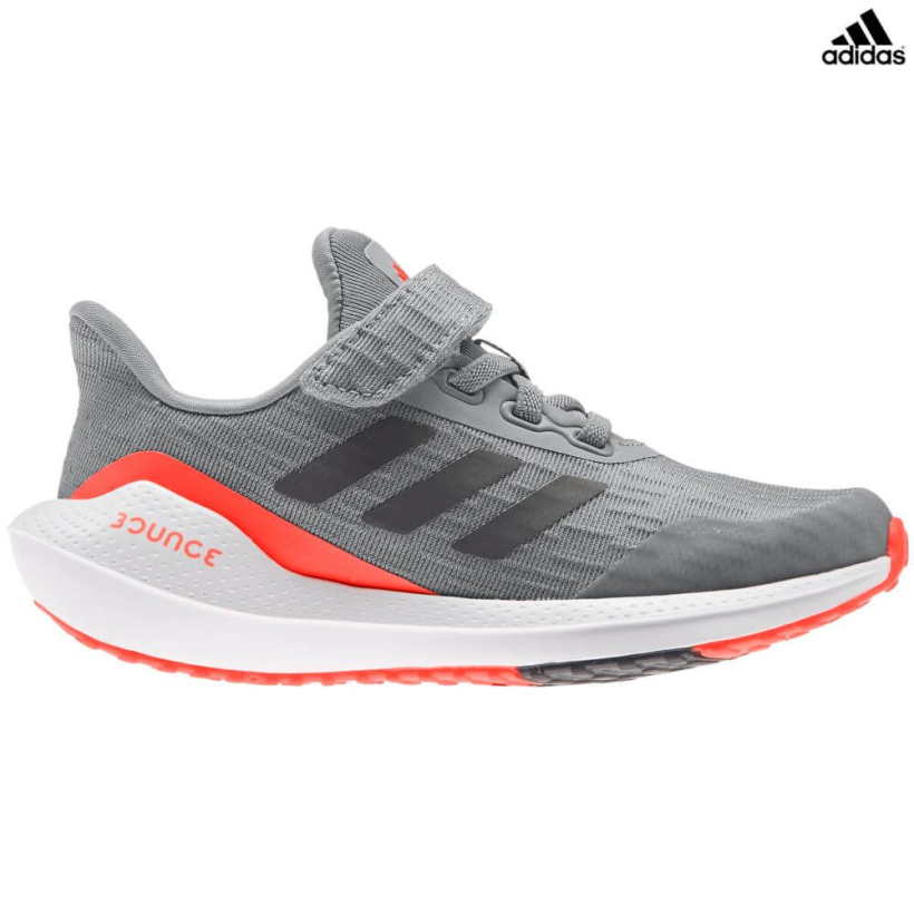 Кроссовки Adidas EQ21 Run Grey/White/Red детские (арт. GZ5397) - 