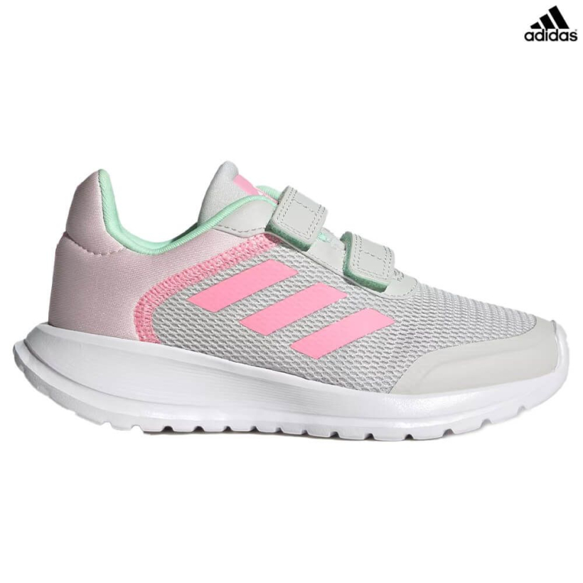 Кроссовки adidas Tensaur Run 2.0 CF Grey One/Beam Pink/Pulse Mint детские (арт. HO6379) - 