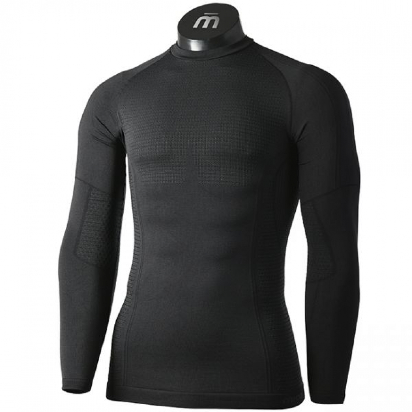Термобелье рубашка Mico Odor Zero XT2 Skintech мужская (арт. IN01450) - 007-черный