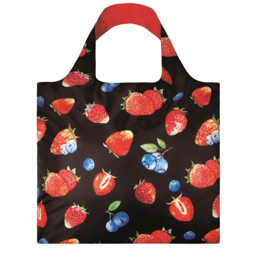 Сумка LOQI FASHION - JUICY Strawberries (арт. LOQI.JU.ST) - 