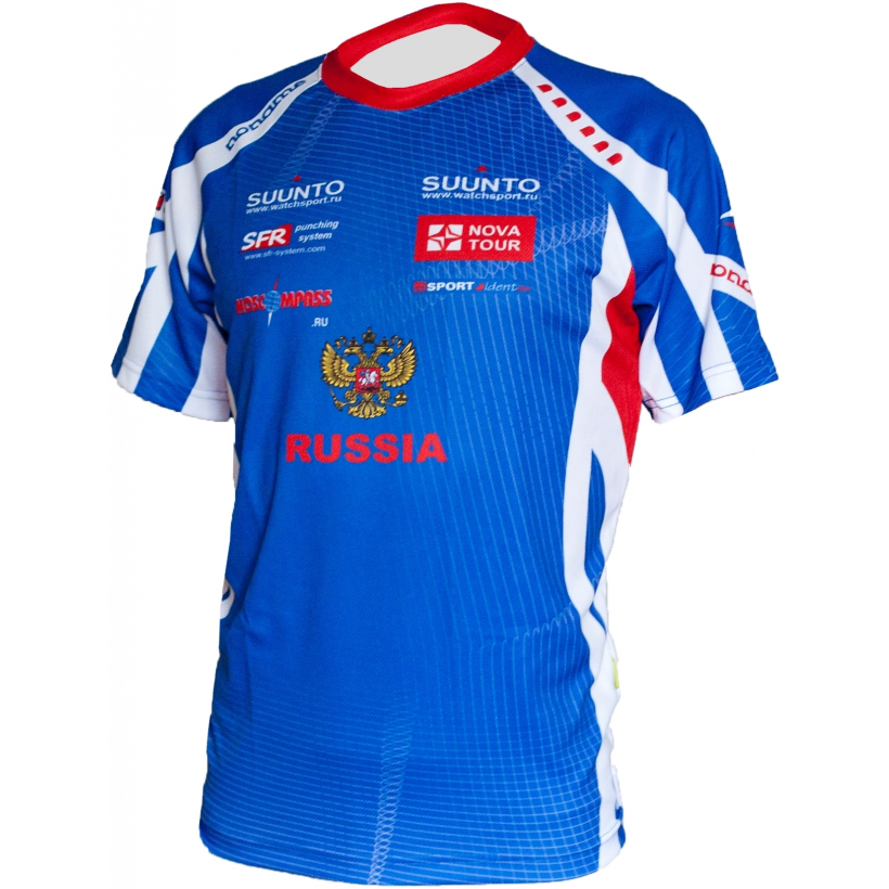 Футболка, Noname, Russia 2012 t-shirt, blue (арт. ___old___4559) - 