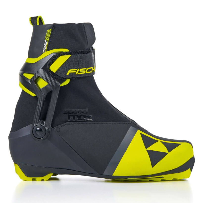 Ботинки лыжные Fischer Speedmax Black/Yellow детские (арт. S40022) - 
