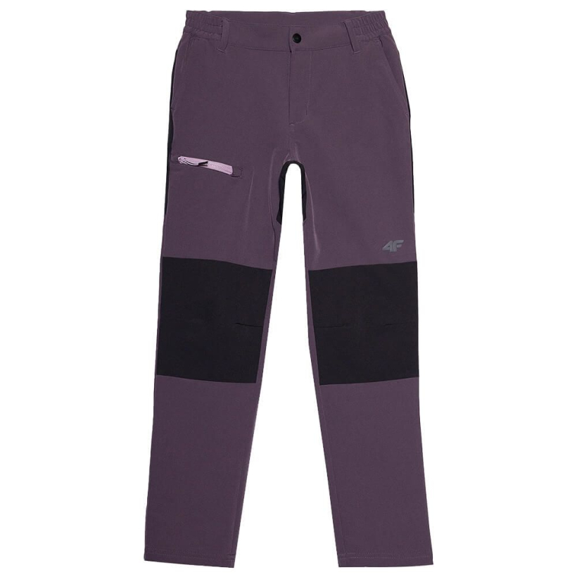 Быстросохнущие треккинговые брюки 4F F097  Dark Violet детские (арт. TFTRF097-50S) - 