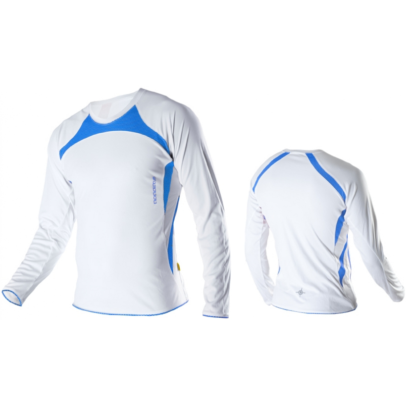 Рубашка, Noname, Running top LS 11, white/blue (арт. NNS0000643) - noname_running_shirt_LS_blue_0.jpg