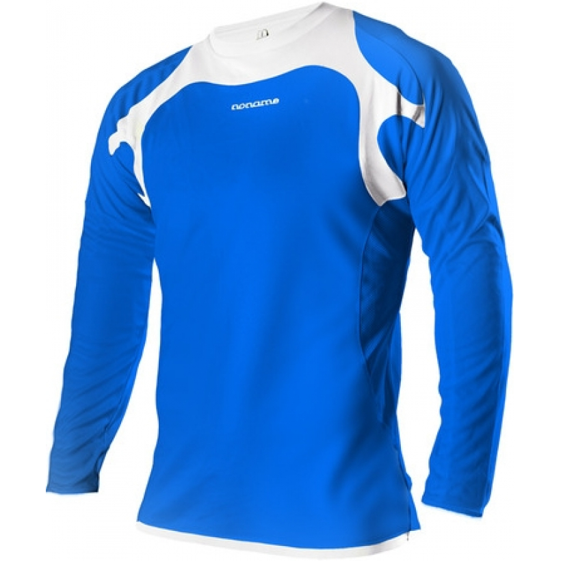 Рубашка, Noname, Running top LS 12, blue-white (арт. NNS0000645) - 