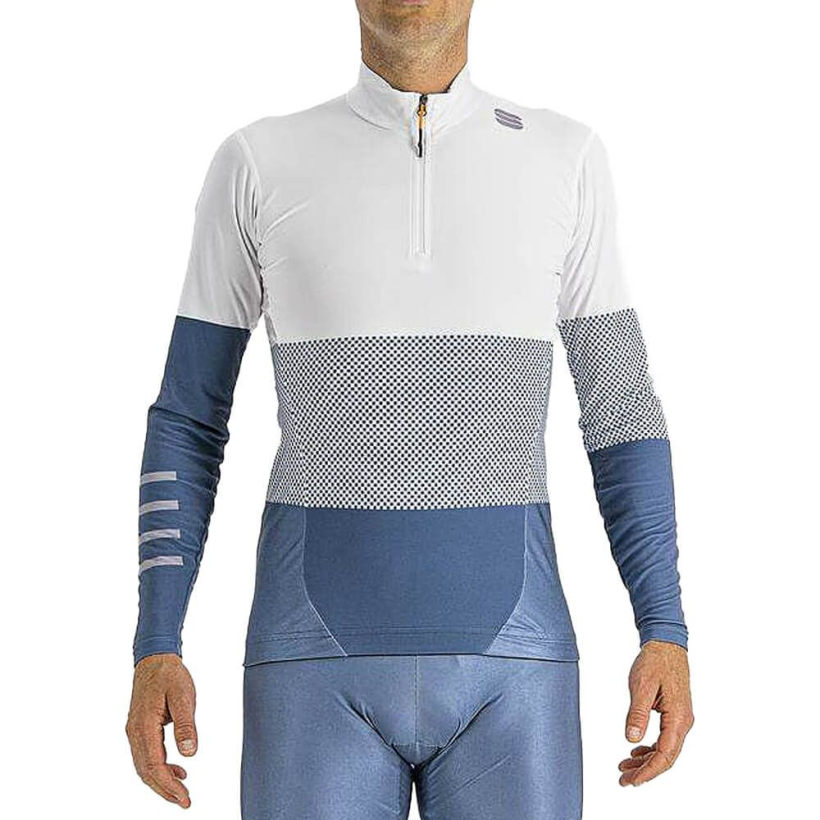 Гоночная рубашка Sportful Squadra White/Blue мужской (арт. 0421515-150) - 