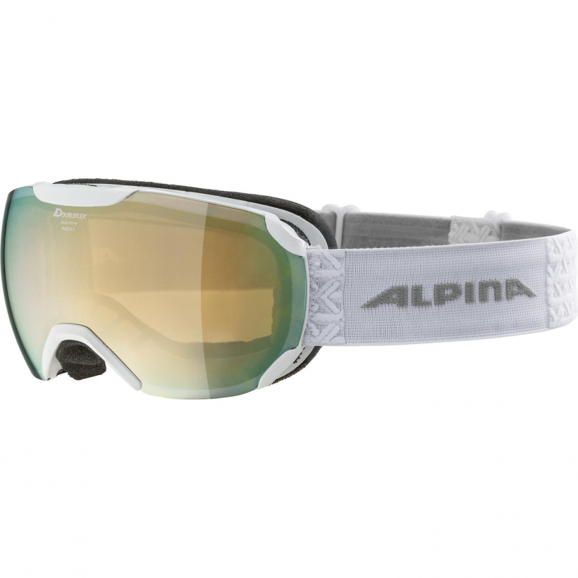 Очки горнолыжные Alpina 2018-19 Pheos S Mm White Mm Mandarin Sph. S2 женские (арт. A7214814) - 