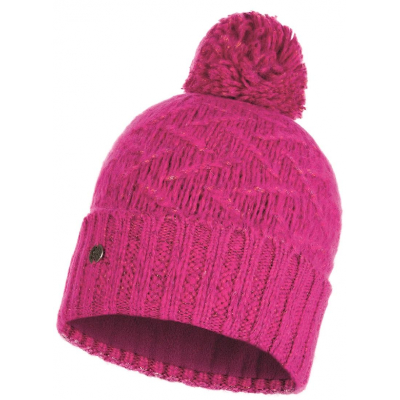 Шапка Buff Knitted & Polar Hat Ebba Bright Pink (арт. 117866.559.10.00) - 