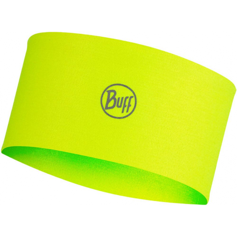 Повязка на голову Buff Headband CoolNet Solid Yellow Fluor (арт. 120007.117.10.00) - 