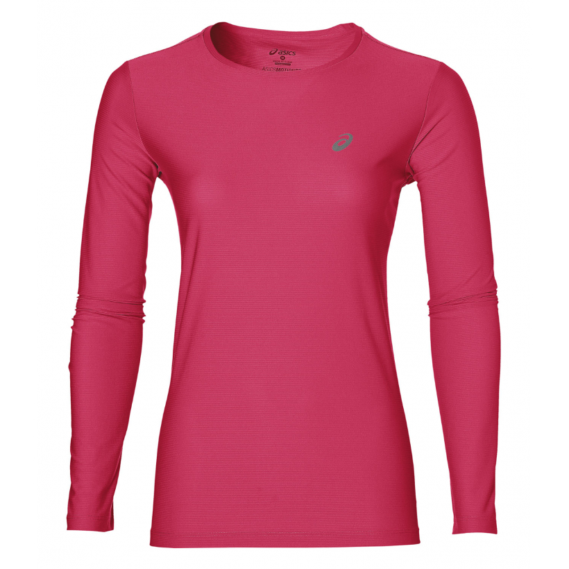 Рубашка беговая Asics Ls Top женская (арт. 134107) - 0640-розовый