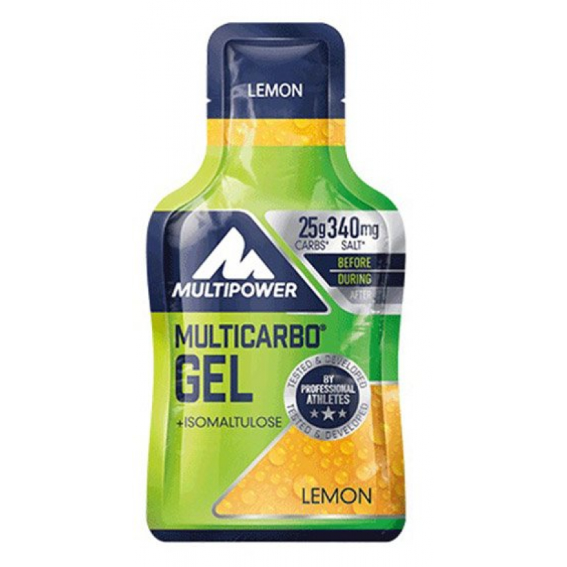Гель Multipower Active Multi Carbo Gel + L-Carnitine Лимон 40 g (арт. 17044) - 