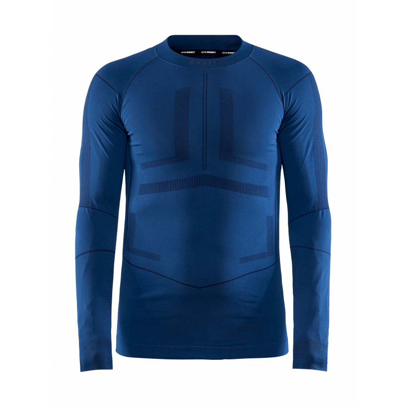 Термобелье рубашка Craft Dry Active Intensity LS мужская (арт. 1907933) - 349396-синий