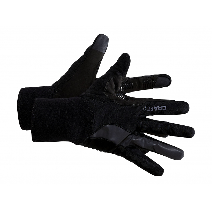 Перчатки для лыжных гонок с ветрозащитой Craft Pro Race Glove (арт. 1909896) - 999000-черный