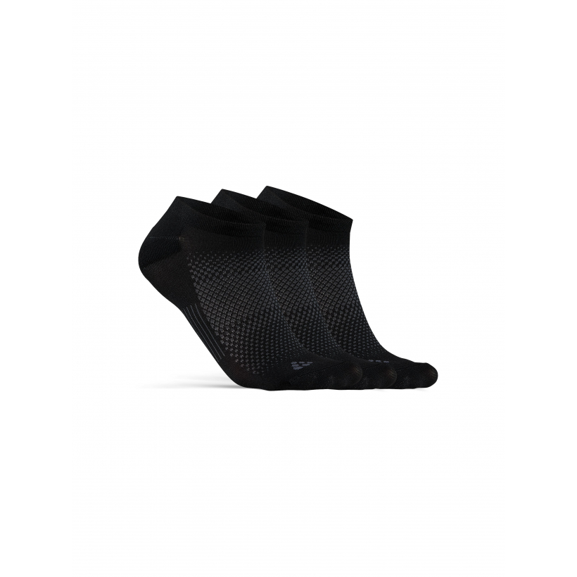 Носки Craft CORE Dry Footies 3-Pack (арт. 1910638) - 999000-черный