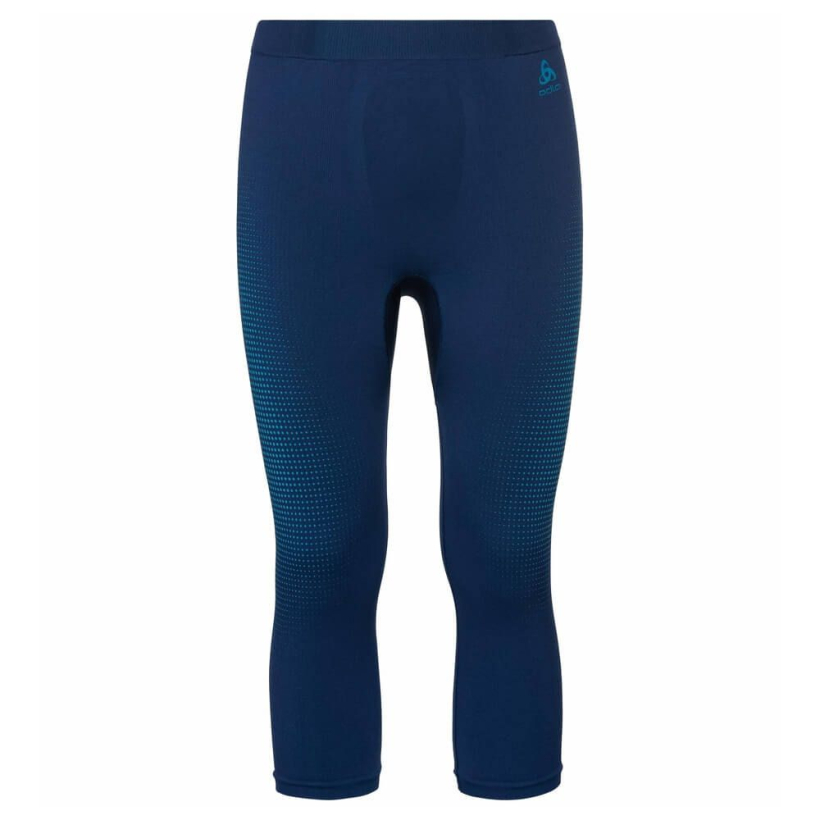 Термобелье Odlo Performance Warm Baselayer 3/4 Pants Blue мужское (арт. 196212-20776) - 