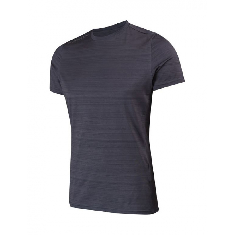 Футболка Noname Pro Running T-Shirts 18 серый/черный унисекс (арт. 2000885-1) - 