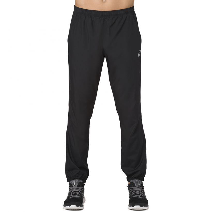 Беговые брюки Asics Silver Woven Pant мужские (арт. 2011A038) - 001-черный