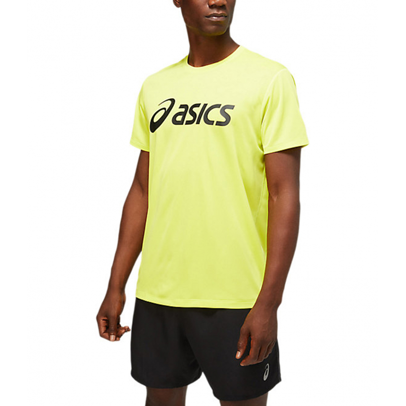 Футболка для бега Asics Core Top мужская (арт. 2011C334) - 753-желтый