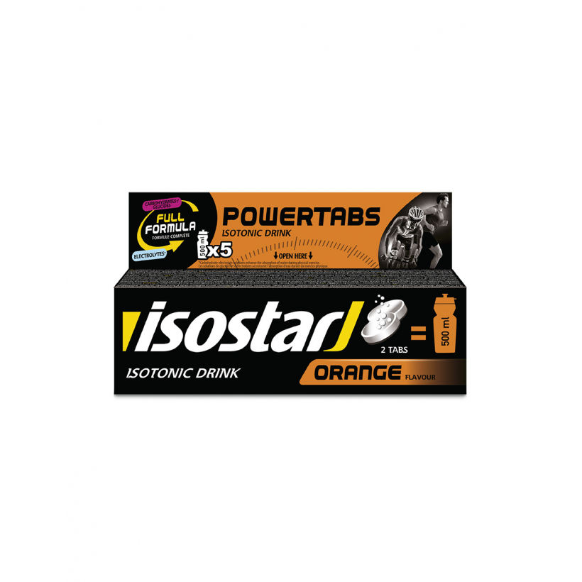 ISOSTAR Напиток изотонический в таблетках POWERTABS апельсин (арт. 21-3) - 