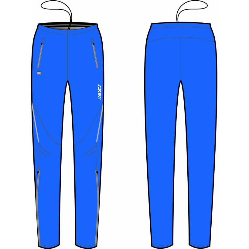 Брюки разминочные KV+ Tornado pants blue женские (арт. 22V108.2) - 
