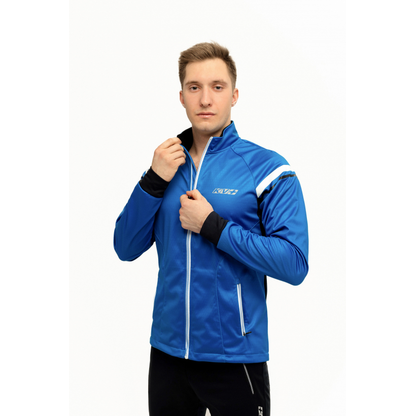 Куртка лыжная KV+ Cross jacket blue унисекс (арт. 23V110.2) - 