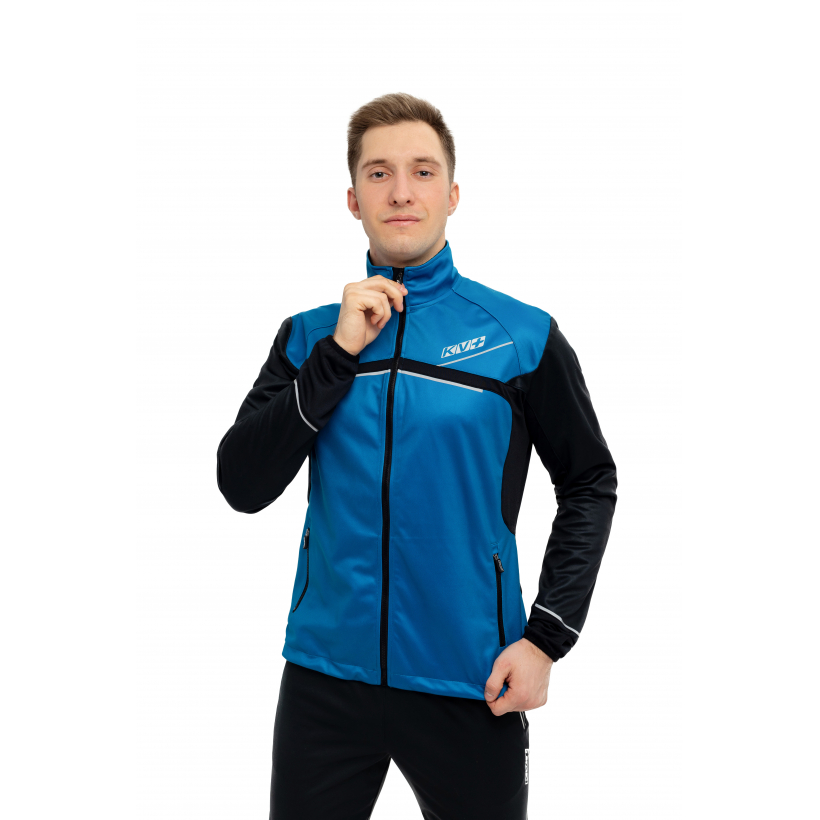 Куртка лыжная KV+ Davos jacket blue\black (арт. 23V116.12) - 