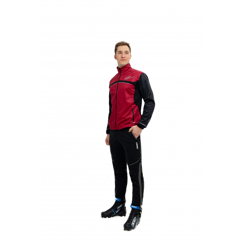 Куртка лыжная KV+ Davos jacket unisex red/black (арт. 23V116.3) - 