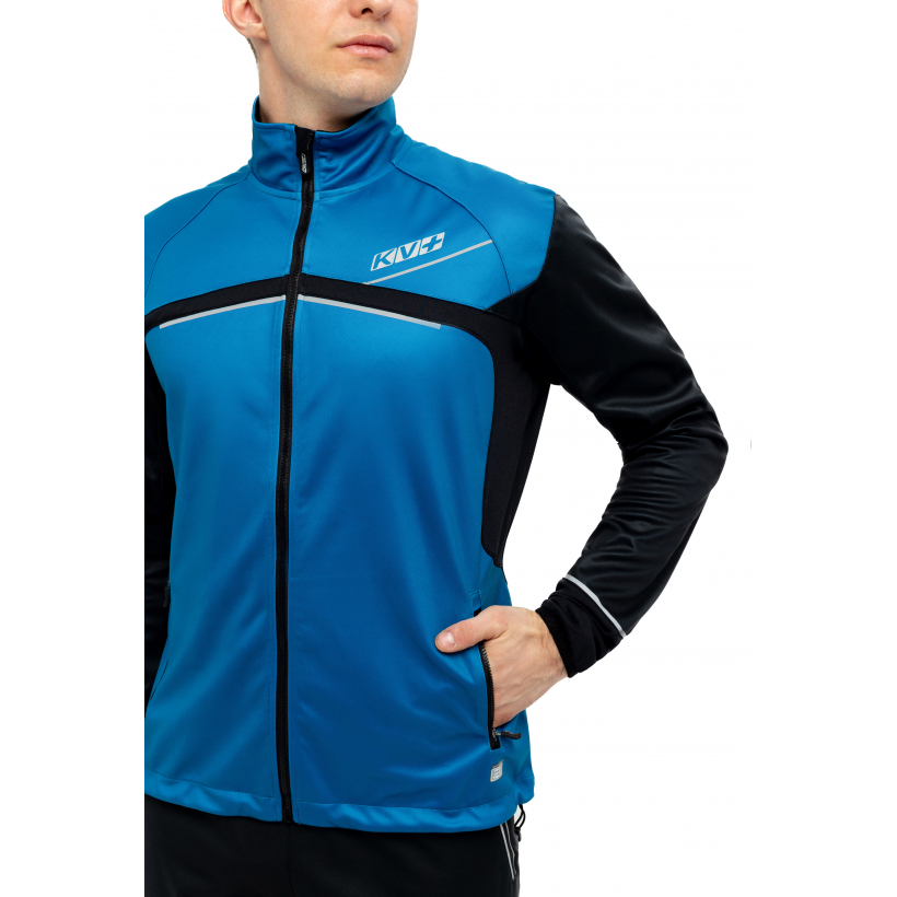 Куртка лыжная KV+ Davos jacket unisex petrol/black (арт. 23V116.8) - 