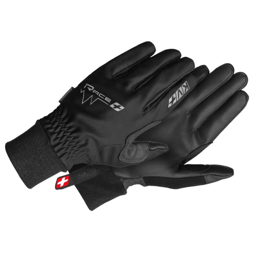 Перчатки KV+ Race Gloves Black унисекс (арт. 24G08.1) - 