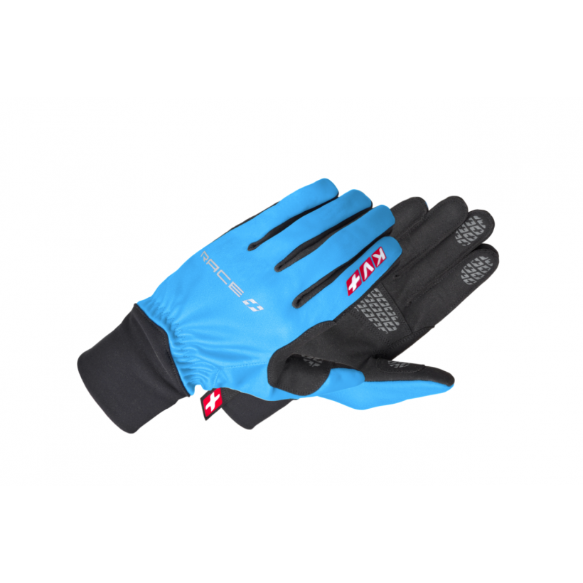 Перчатки KV+ RACE cross country gloves royal black (арт. 22G08.2) - 