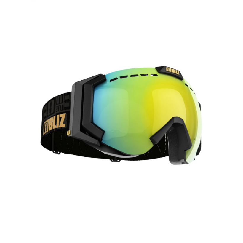 Горнолыжные очки-маска Bliz Carver Multi SR OTG Matt Black (арт. 32440-19) - 