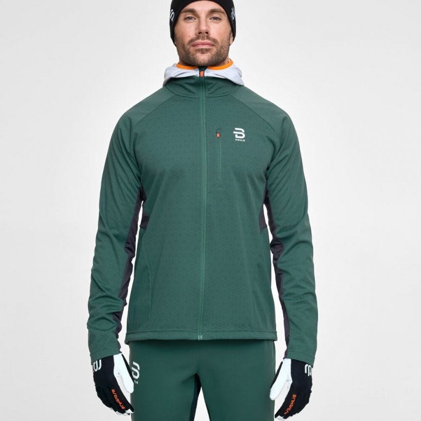 Лыжная куртка Bjorn Daehlie North мужская (арт. 333245) - 53706-зеленый