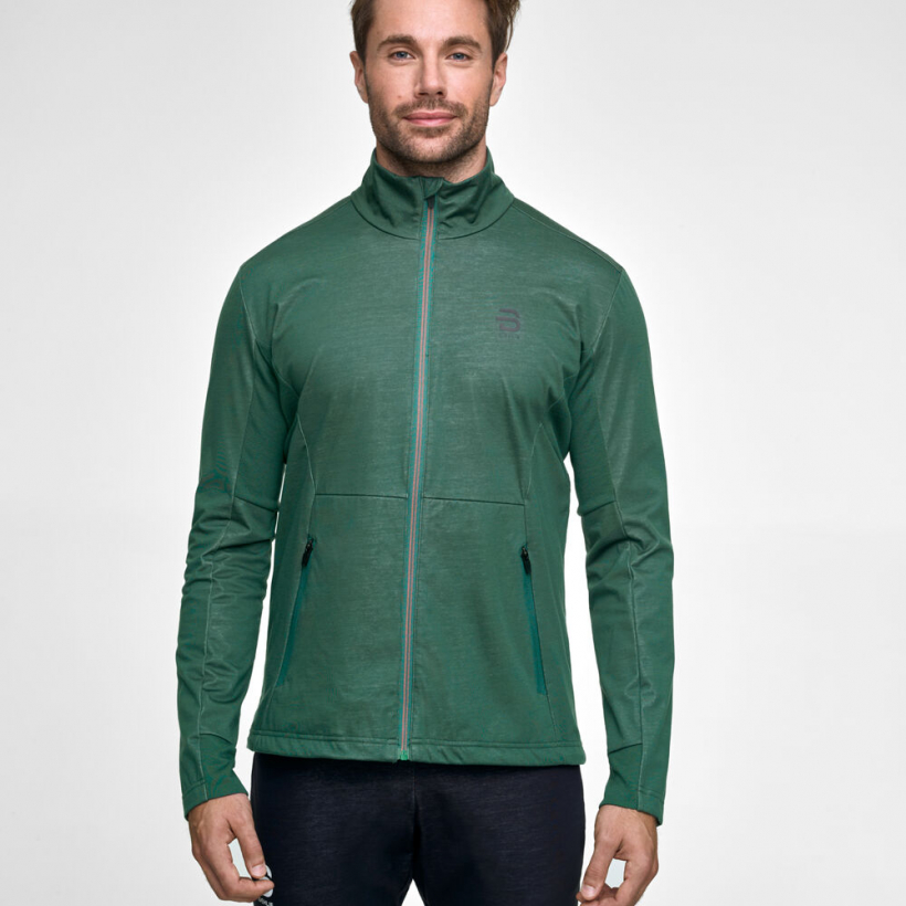Лыжная куртка Bjorn Daehlie Conscious мужская (арт. 333412) - 53706-зеленый
