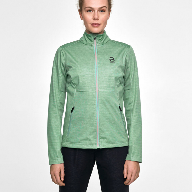 Лыжная куртка Bjorn Daehlie Conscious женская (арт. 333413) - 53599-зеленый