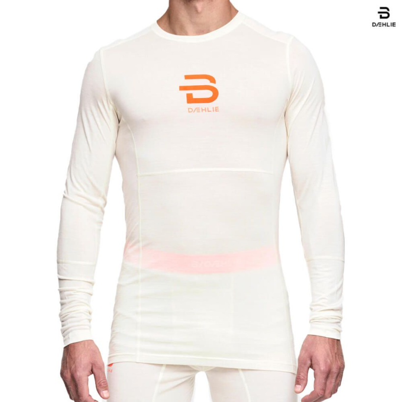 Рубашка Bjorn Daehlie Active Merino Wool LS White мужская (арт. 333607-10000) - 