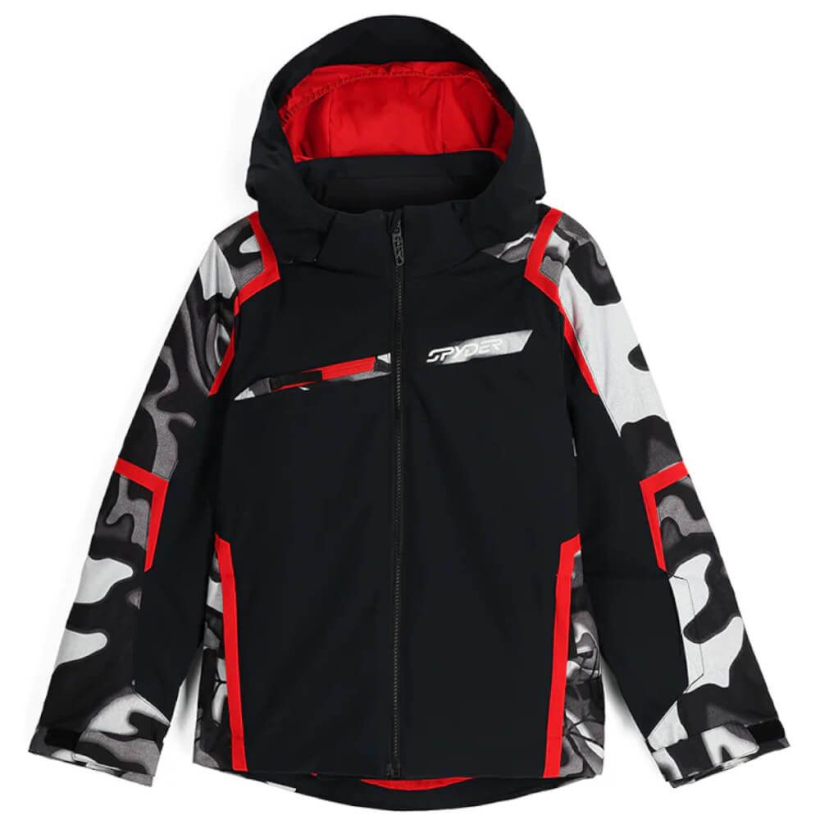 Куртка лыжная Spyder Challenger Black Combo для мальчика (арт. 38SG075314-blc) - 