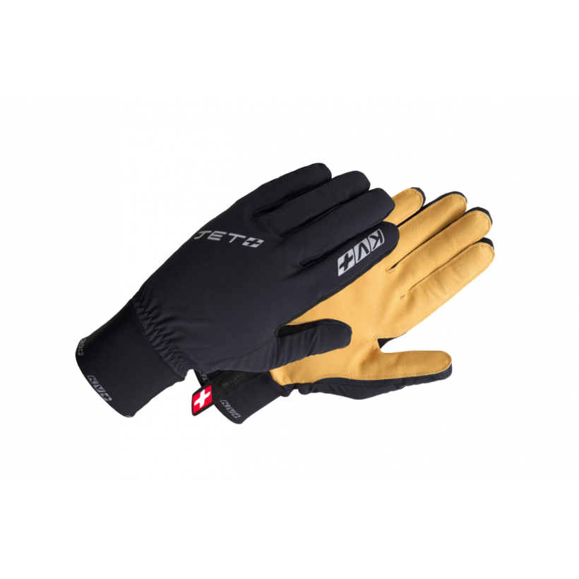 Перчатки KV+ JET cross country and sledge gloves black (арт. 21G13.1) - 