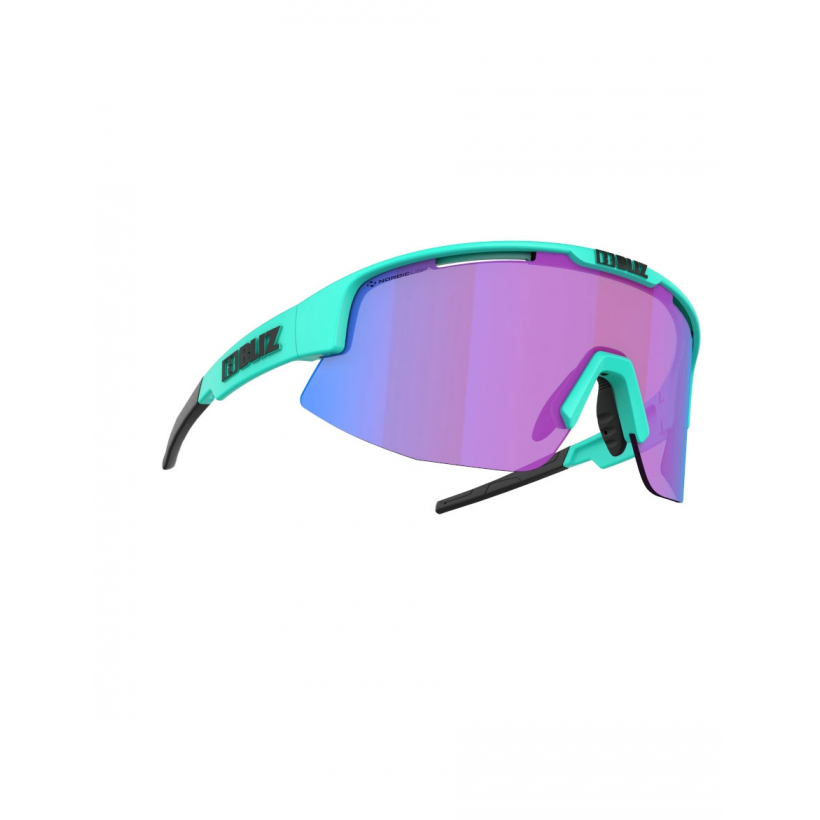 Спортивные очки Bliz Matrix Nano Nordic Light Turquoise (арт. 52104-34N) - 