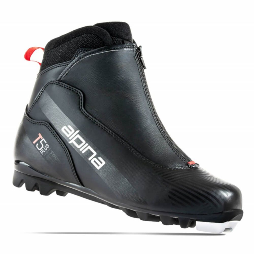 Ботинки лыжные Alpina T5 Plus Black/Red мужские (арт. 5358-1K) - 