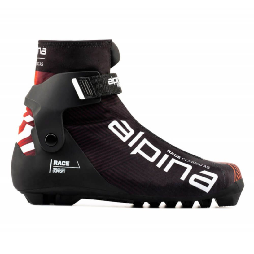 Ботинки лыжные Alpina Race CL AS Black/Red/White унисекс (арт. 5376-1K) - 