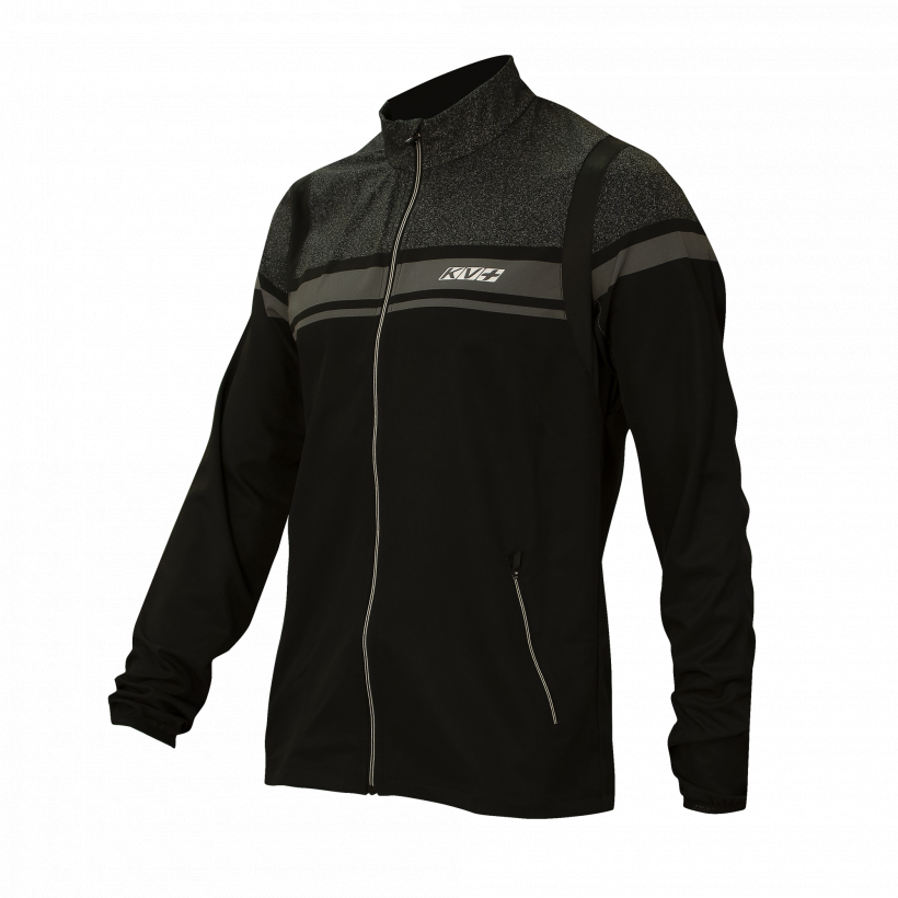 Куртка KV+ Sprint black/grey мужская (арт. 21S06.1) - 